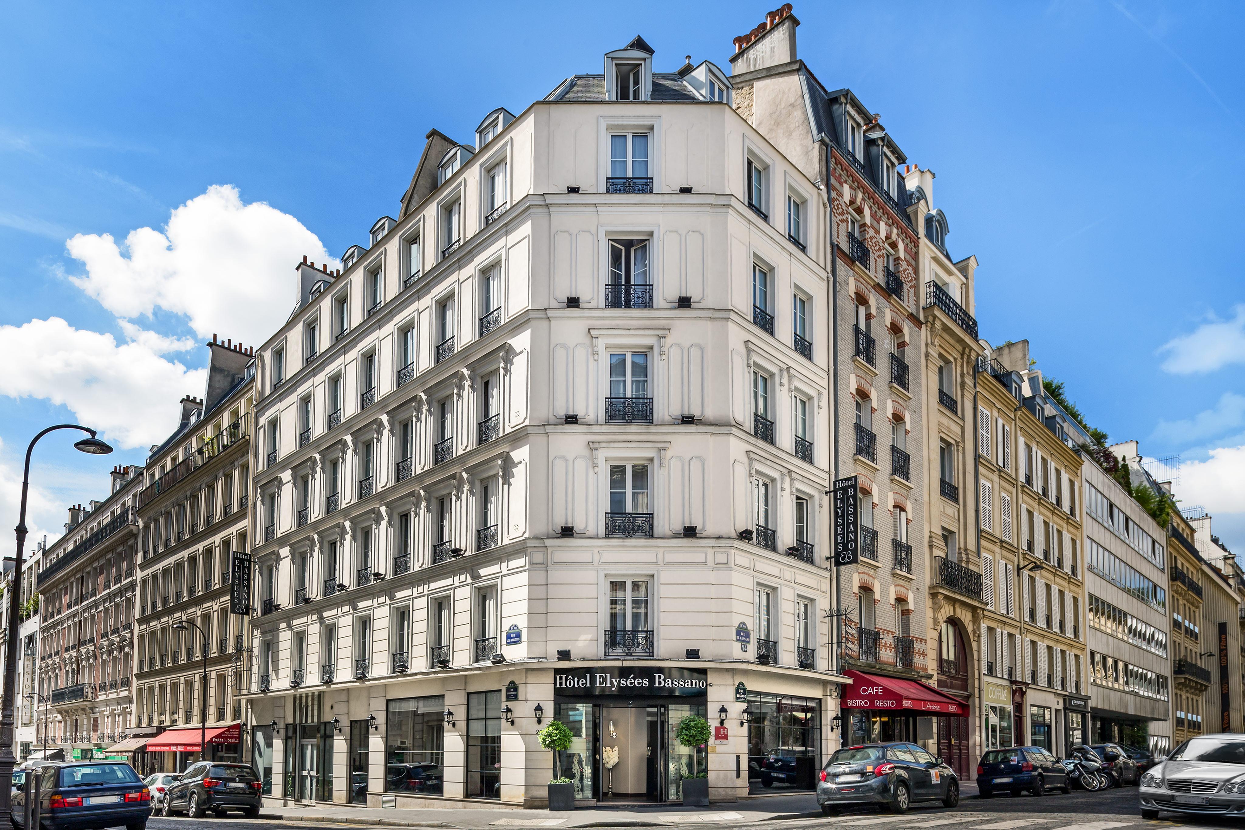 Hotel Elysees Bassano Paříž Exteriér fotografie